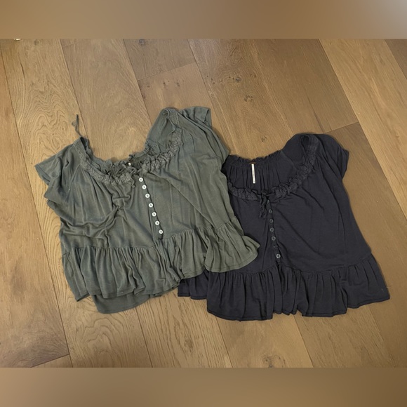 13 Free People Shirt/Top Bundle (13 shirts!!) - Picture 9 of 10